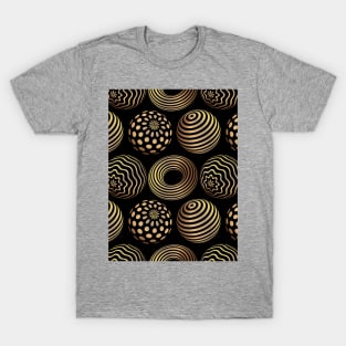 Abstract Geometric 3D Art Pattern T-Shirt